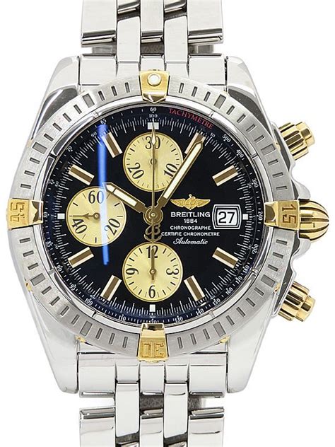 breitling chronomat evolution bicolor|breitling evolution chronomat 44 automatic.